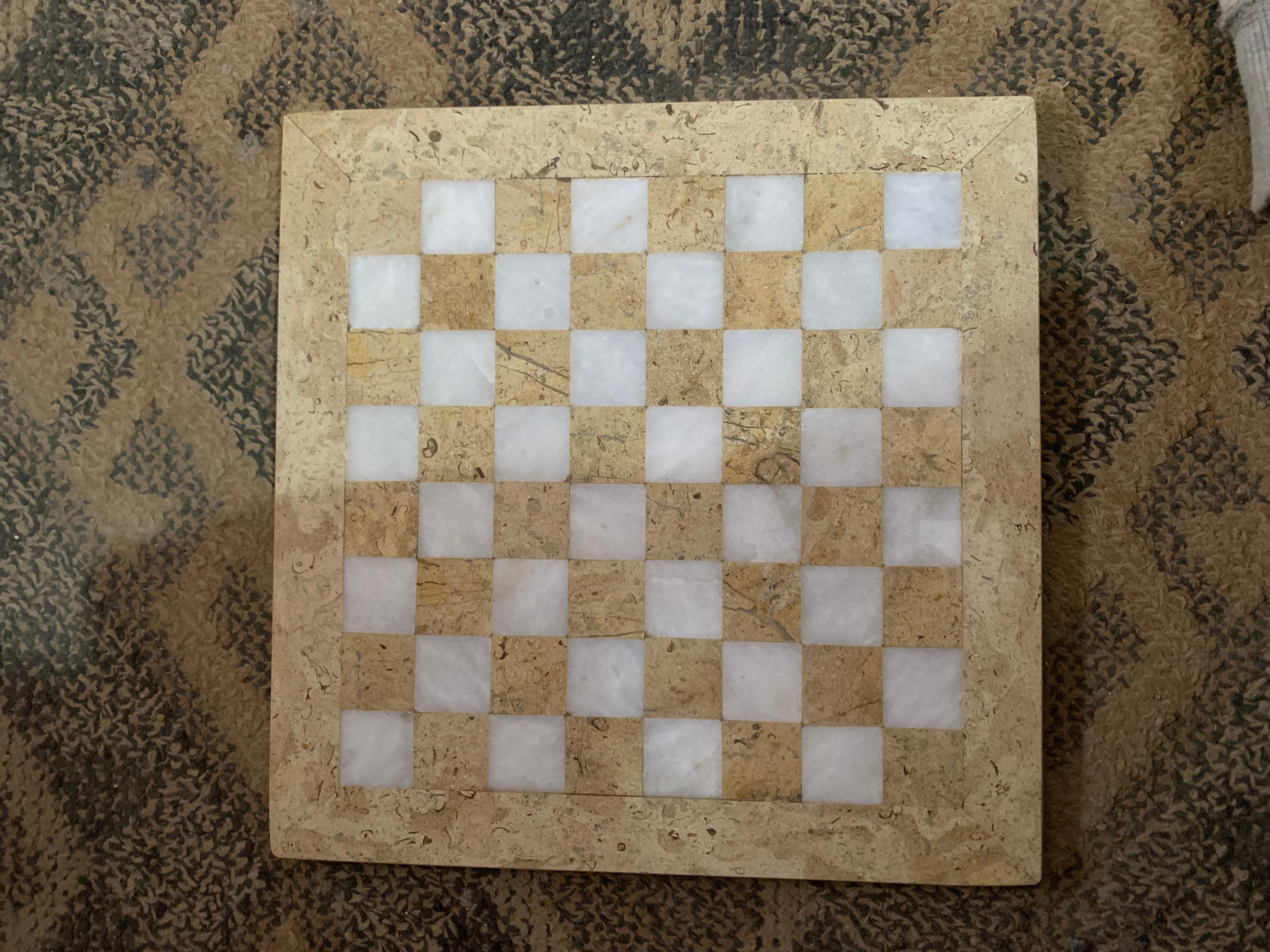 Handmade Marble Chasing Bowl – Elegant Natural Stone Chase Tray Décor