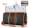 Large Capacity Travel Duffle Bag Women's Handbag Folding Suit Bag Waterproof Clothes Totes