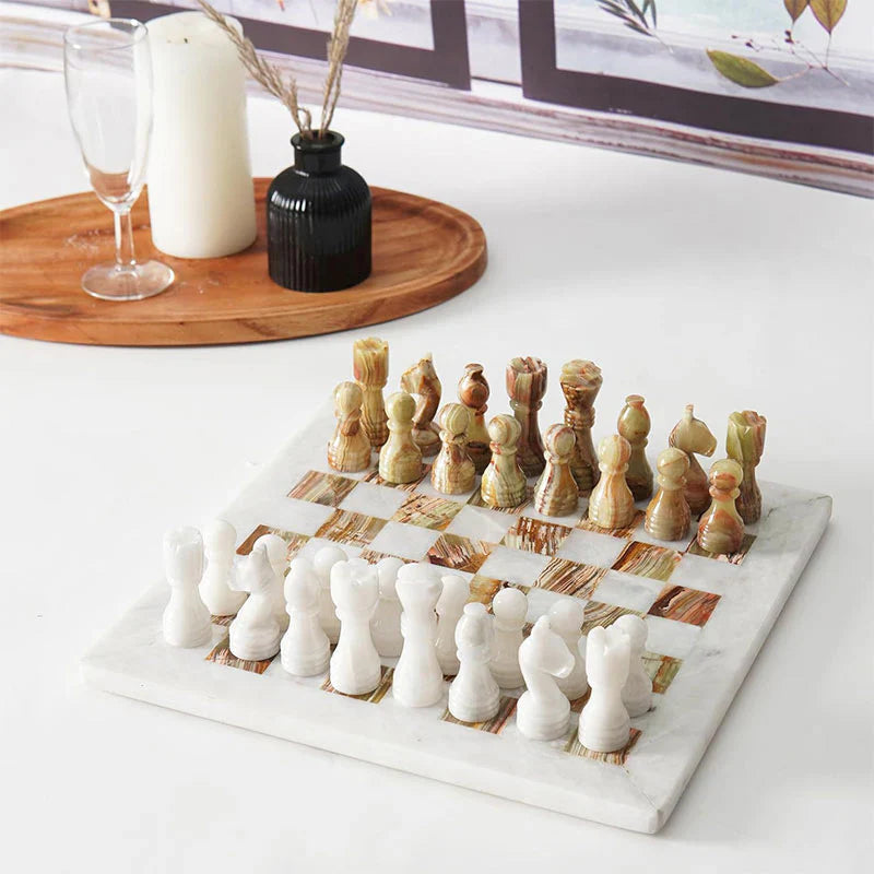 Handmade Marble Chasing Bowl – Elegant Natural Stone Chase Tray Décor