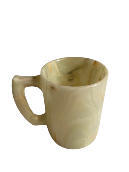 Handcrafted Marble Mug – Natural Stone Coffee Cup for Elegant &amp; Eco-Friendly Sipping
