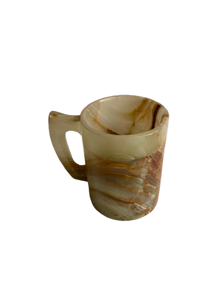 Handcrafted 100% Marble Mug – Natural Stone Coffee Cup for Elegant &amp; Eco-Friendly Sipping